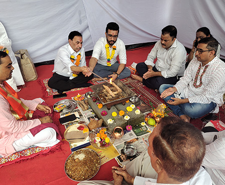 Bhoomi Pooja - Galleria